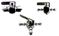 BVLUE Series Nickel Plated Stopcock Valves